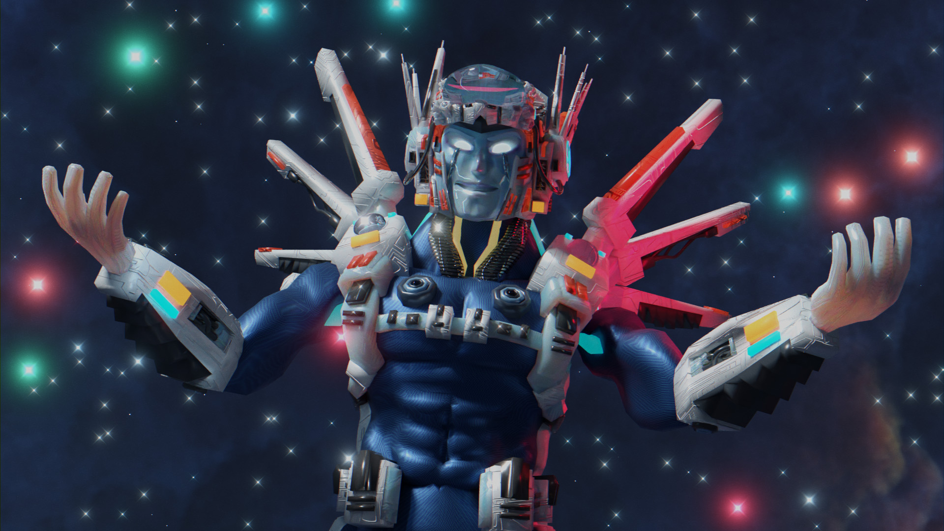 Og1 digital sentient prototype by OgiWorlds
