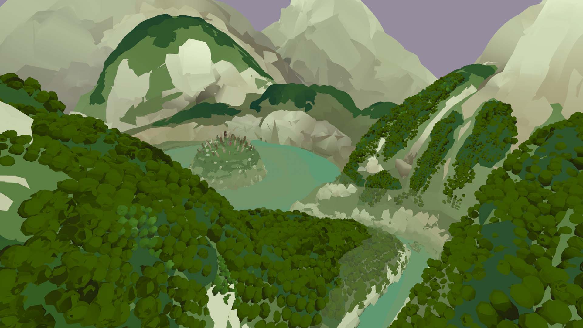 Tohuwabohu landscape